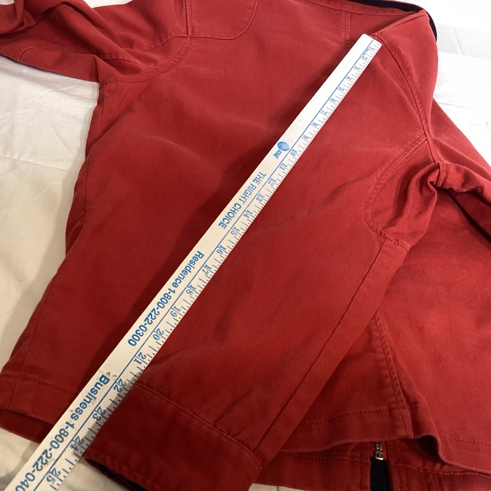 Women’s Ralph Lauren Red Nautical Jacket Women’s size 1X - Picture 14 of 14